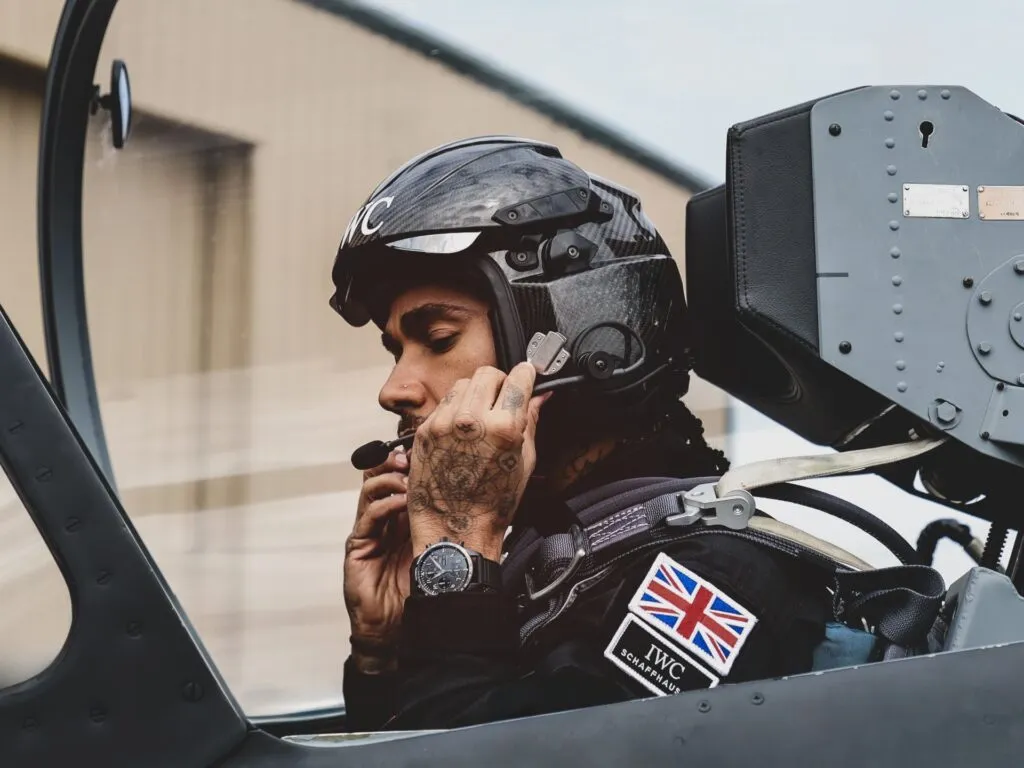 Lewis Hamilton fulfils his childhood dream of being one small step closer to space