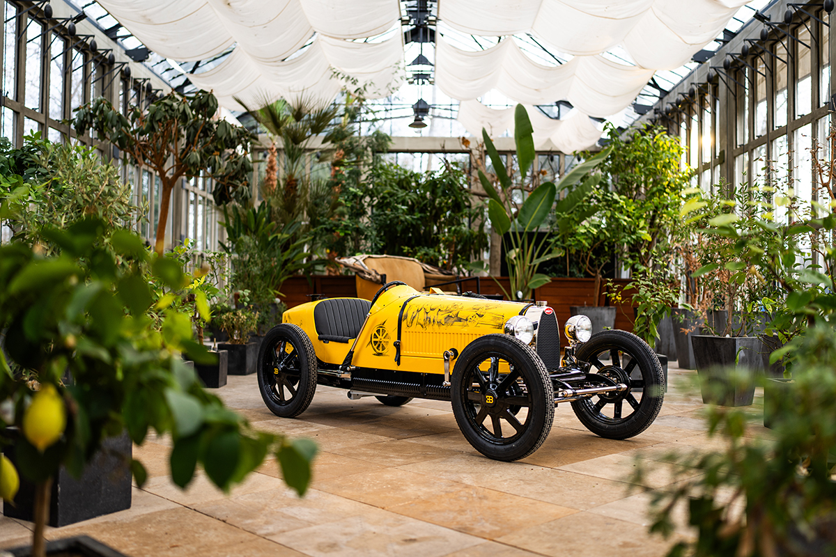 Bugatti and Hedley Studios unveil bespoke, one-of-one Bugatti Baby II