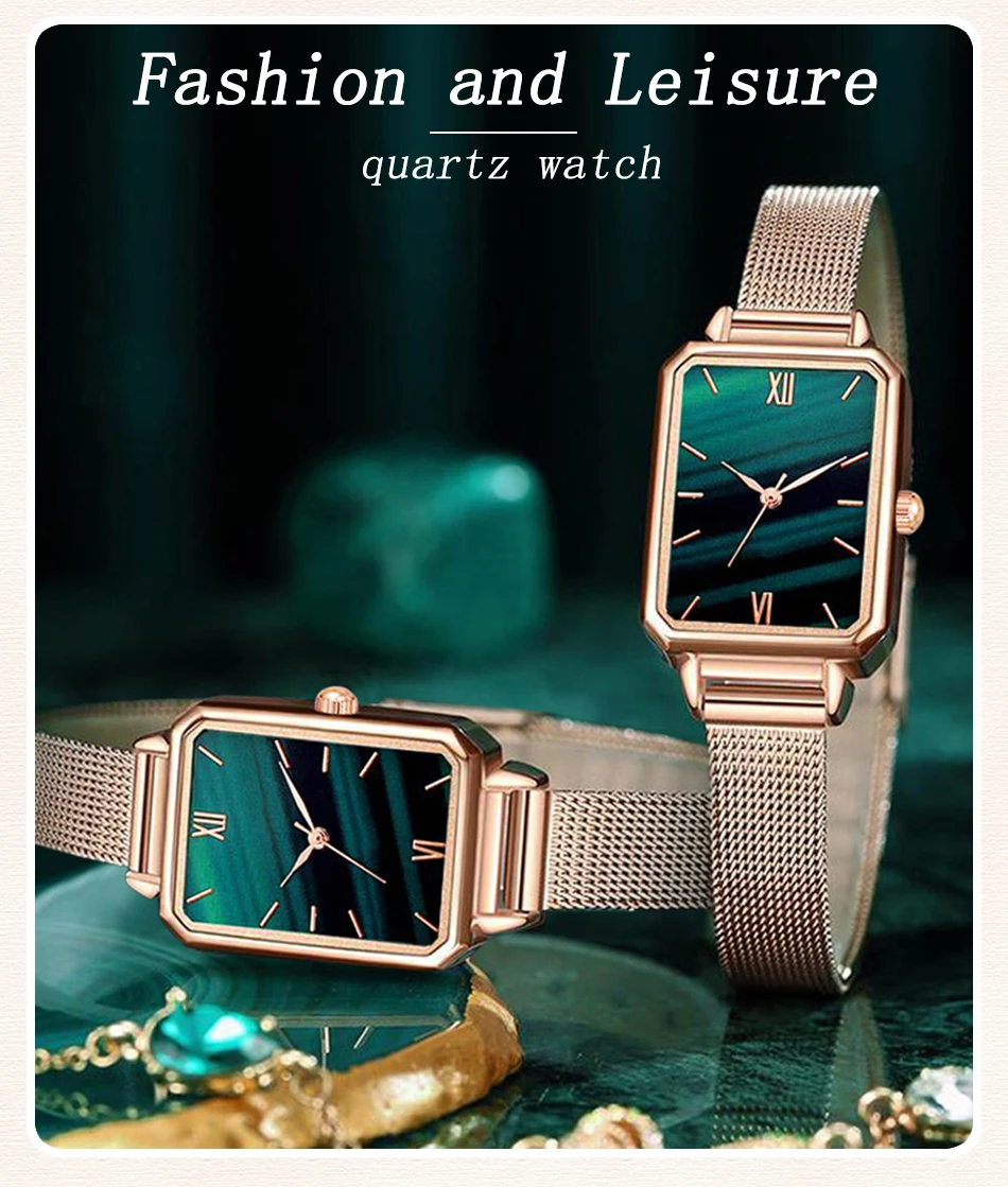 Ladies Stylish Magnetic Mesh Quartz Watch