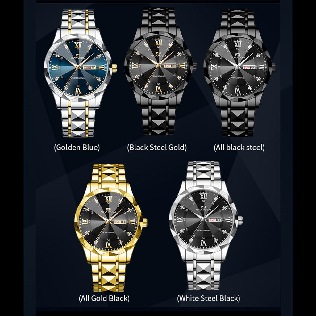 Men's VA VA VOOM Luxury Quartz Watch