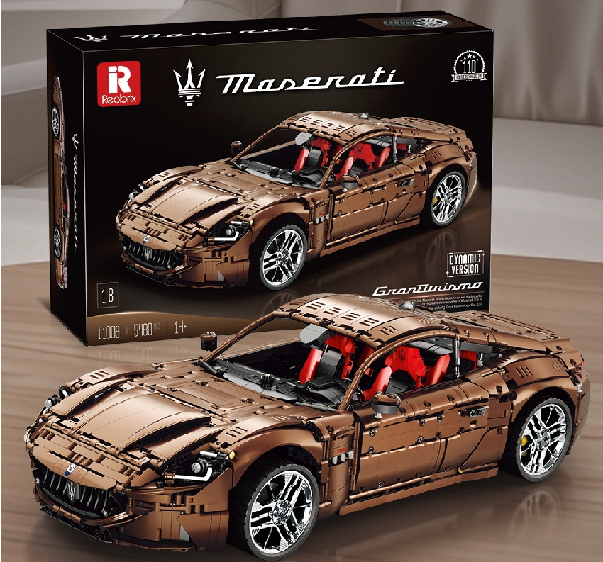 Prepare to be amazed by this engineering marvel. The new Reobrix 11010 Maserati GranTurismo! 