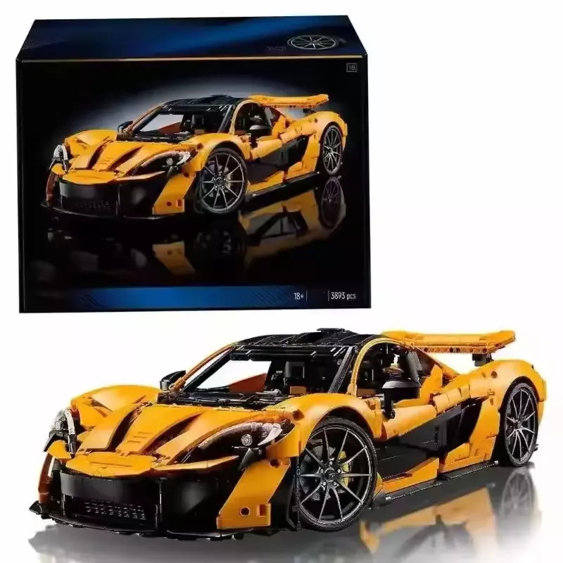 MOC Tecthnic McLaren P1 Building Block Set with RC Lighting Kit (42172)