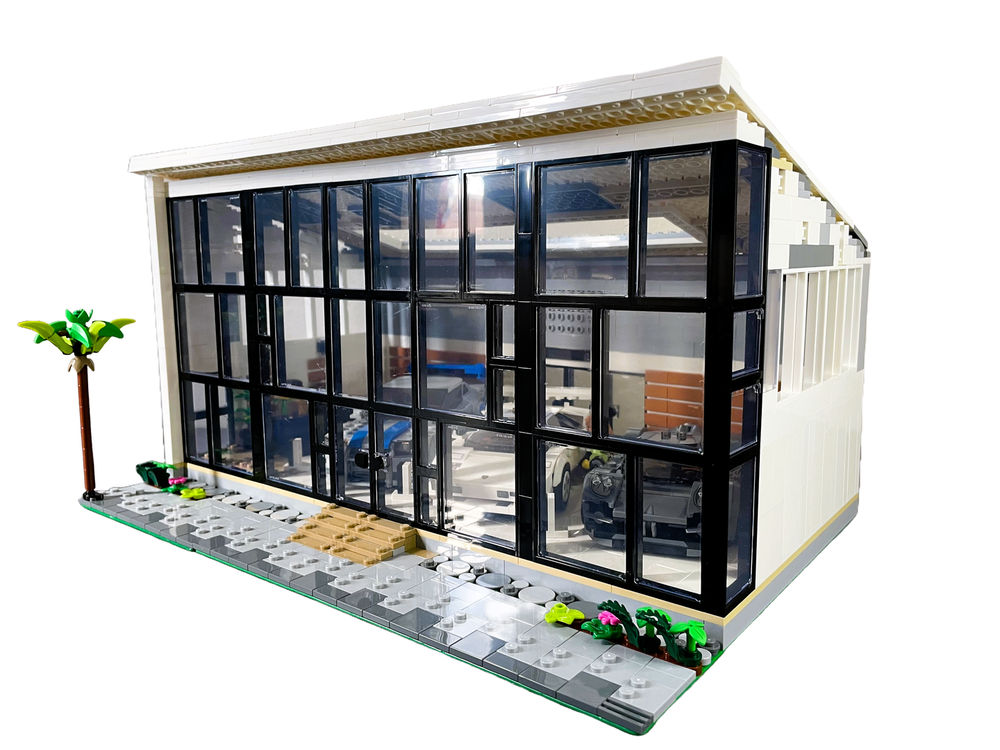 Supercar Showroom MOC Building Block Set